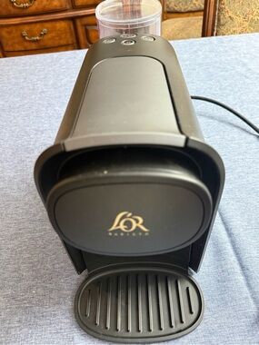 Espresso Machine - Black Single-Serve Coffee Maker